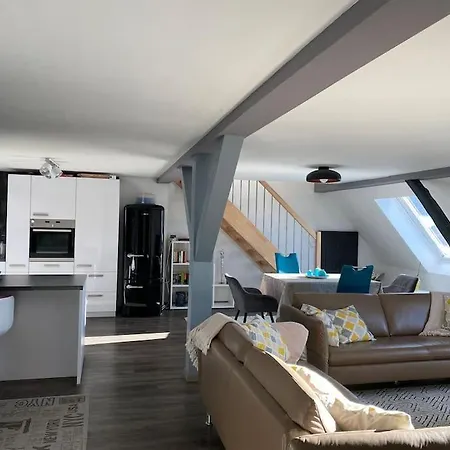 Loft Wohnung Mit Toller Aussicht Messstetten Exterior foto